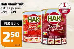 Poiesz Hak vlaaifruit aanbieding