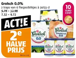 Poiesz Grolsch 0.0% aanbieding