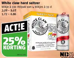 Poiesz White claw hard seltzer aanbieding