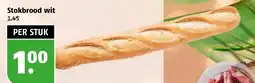 Poiesz Stokbrood wit aanbieding