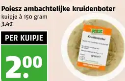 Poiesz Poiesz ambachtelijke kruidenboter aanbieding