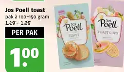 Poiesz Jos Poell toast aanbieding