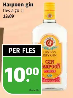 Poiesz Harpoon gin aanbieding