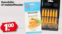 Poiesz Dunschiller of maïskolfhouder aanbieding