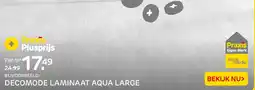 Praxis Decomode laminaat aqua large aanbieding
