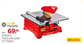 Praxis Einhell tegelsnijder tc-tc800 aanbieding