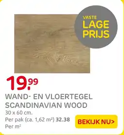 Praxis Wand en vloertegel scandinavian wood aanbieding