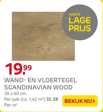 Praxis Wand en vloertegel scandinavian wood aanbieding