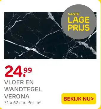 Praxis Vloer en wandtegel verona aanbieding