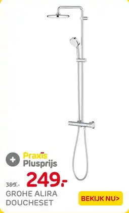 Praxis Grohe alira doucheset aanbieding