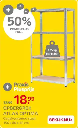 Praxis Opbergrek atlas optima aanbieding