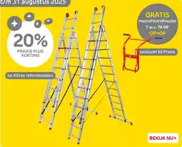Praxis Op altrex reformladders aanbieding