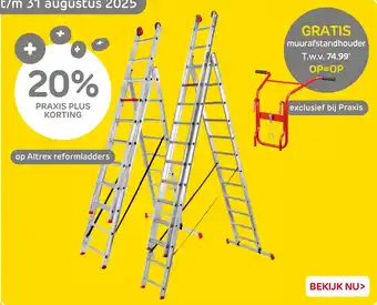 Praxis Op altrex reformladders aanbieding