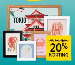 Xenos Alle fotolijsten 20% KORTING aanbieding