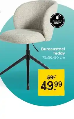 Xenos Bureaustoel Teddy aanbieding
