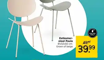 Xenos Eetkamer- stoel Paula aanbieding