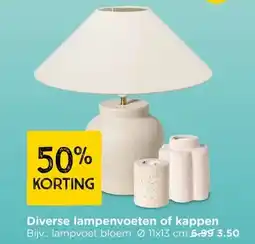 Xenos Diverse lampenvoeten of kappen aanbieding
