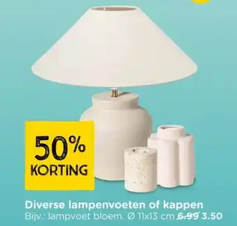 Xenos Diverse lampenvoeten of kappen aanbieding