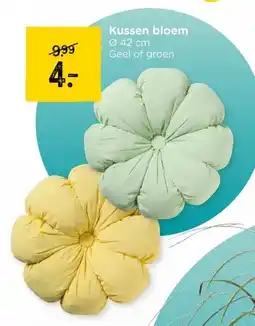 Xenos Kussen bloem aanbieding