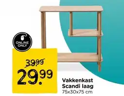 Xenos Vakkenkast Scandi laag aanbieding