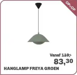 Trendhopper Hanglamp Freya groen aanbieding