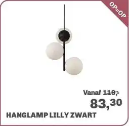 Trendhopper Hanglamp Lilly zwart aanbieding