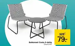 Xenos Balkonset Costa 3-delig aanbieding