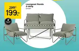 Xenos Loungeset Ronda 4-delig aanbieding