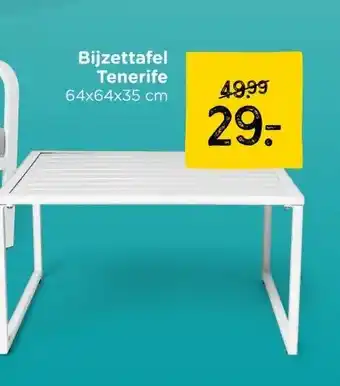 Xenos Bijzettafel Tenerife aanbieding