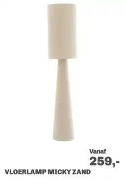 Trendhopper Vloerlamp Micky Zand aanbieding