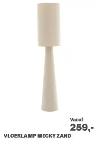 Trendhopper Vloerlamp Micky Zand aanbieding