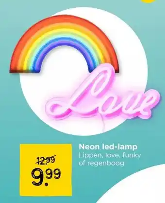 Xenos Neon led-lamp aanbieding