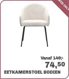 Trendhopper Eetkamerstoel Bodien aanbieding
