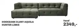 Trendhopper Hoekbank Cluny Aquila Hunter links aanbieding