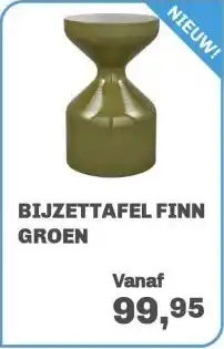 Trendhopper Bijzettafel Finn Groen aanbieding