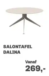 Trendhopper Salontafel Dalina aanbieding