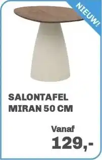 Trendhopper Salontafel Miran 50 cm aanbieding