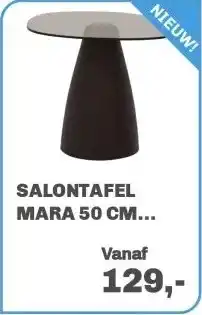 Trendhopper Salontafel Mara 50 cm Bruin aanbieding
