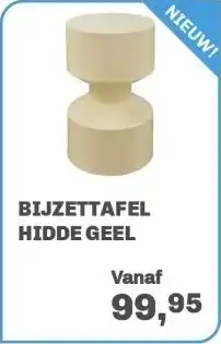 Trendhopper Bijzettafel Hidde Geel aanbieding