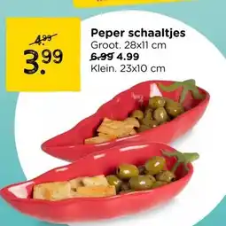 Xenos Peper schaaltjes aanbieding