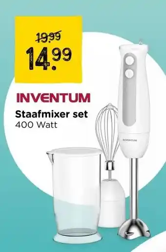 Xenos INVENTUM Staafmixer set aanbieding