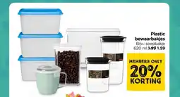 Xenos Plastic bewaarbakjes aanbieding