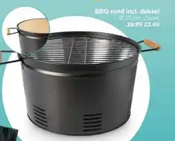 Xenos BBQ rond incl. deksel aanbieding