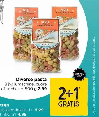 Xenos Diverse pasta aanbieding
