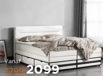TotaalBED Opbergboxspring Dortmund met lade aanbieding