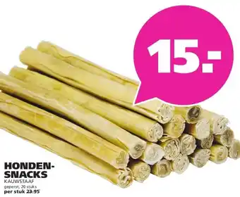 Ranzijn HONDEN- SNACKS KAUWSTAAF aanbieding