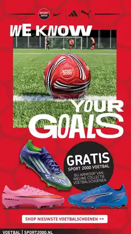 Sport 2000 Voetbalschoenen aanbieding
