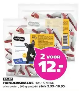 Ranzijn HONDENSNACKS HAU & MIAU aanbieding