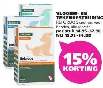 Ranzijn VLOOIEN- EN TEKENBESTRIJDING REFORDOG aanbieding