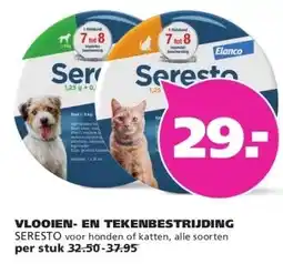 Ranzijn VLOOIEN- EN TEKENBESTRIJDING SERESTO aanbieding